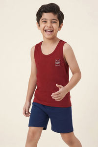 Lee Cooper Boys Printed Vest (Pack of 2) - Multicolor — thumbnail 5